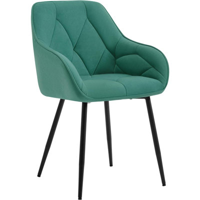 Bharmal 50.5cm H Velvet Upholstered Armchair