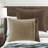Rustic 7-piece Bedding Set, Faux Suede Comforter, Brown, Queen Size