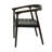 Contemporary Teak Wood Woven Round Chair-379812830