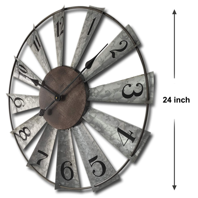 Horloges murales 24 pouces