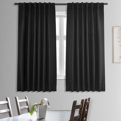 Reicherter Room Darkening Curtains for Bedroom, Living Room Curtains for Large Window Single Panel Drapes