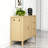 Wave-Pattern Large Storage Sideboard With Drawers&Hooks-1830093436