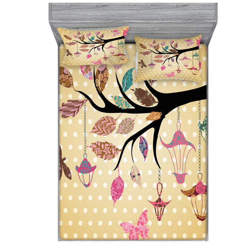 Microfiber Sheet Set, Full Sheet Set with Fitted Sheet