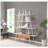 Sailboat-Inspired Bookshelf, 4-Tier Open Storage Shelf With Drawer, Wooden And Metal Freestanding Bookcase, Sturdy Display Rack For Living Room, Office, And Home Decoration