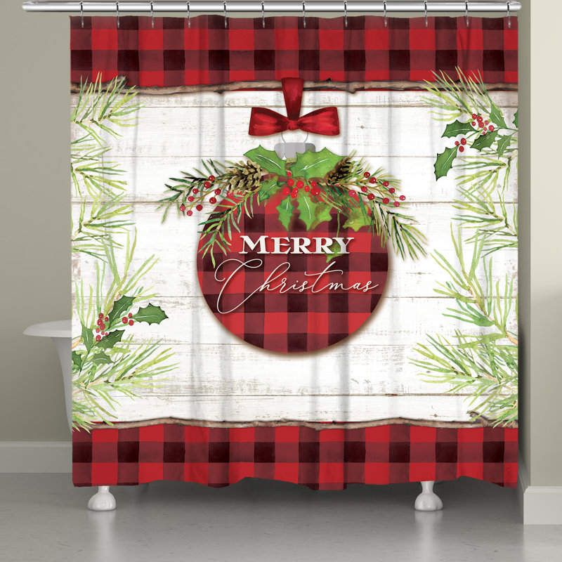Christmas Ornament  Shower Curtain
