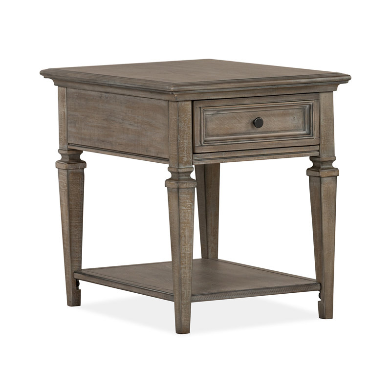 Dube End Table with Storage
