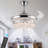 Forbell 42'' Ceiling Fan with LED Lights-2001044549