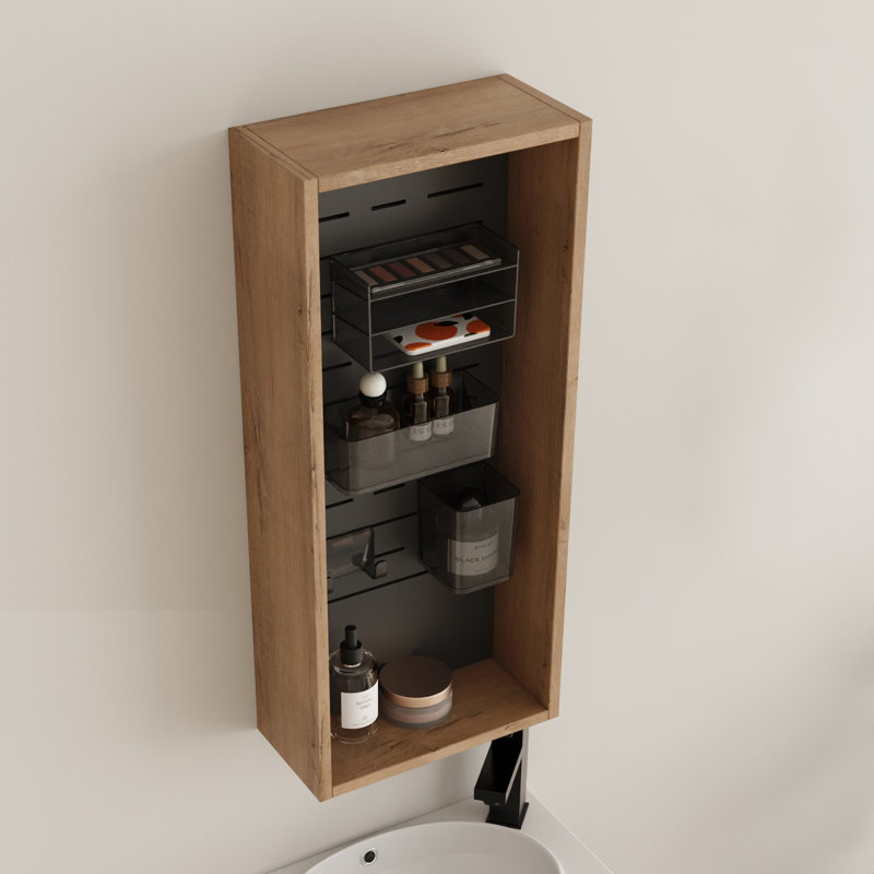 27.56"H Wall-Mounted Bathroom Cabinet without Door