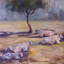 «Resting Cows» - reproduction d'art sur toile-486447196-486447197