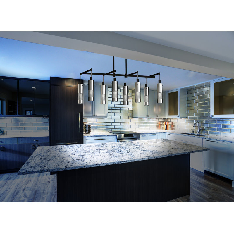 8 - Light Black Kitchen Island Pendant