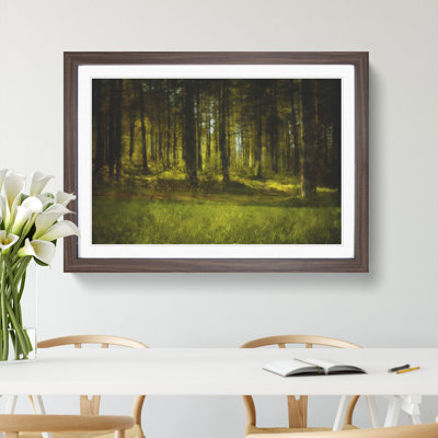 Green Forest Vol.4 - Framed Print