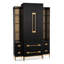 Black Lighted Display Stand