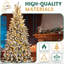 Arbre de Noël artificiel enneigé 7 pi