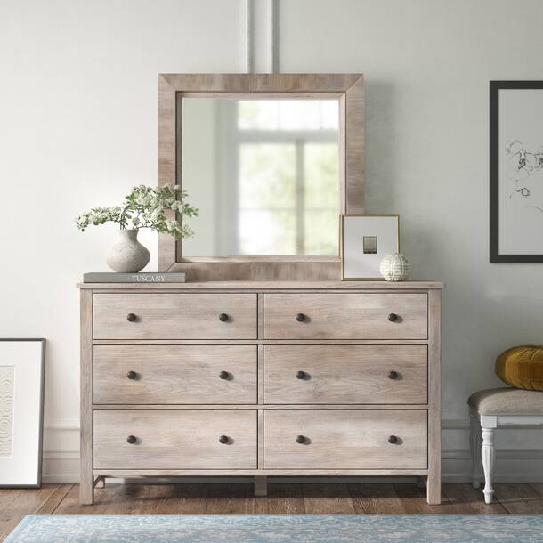 Laurel Foundry Modern Farmhouse Crawley 6 - Drawer Dresser & Reviews ...