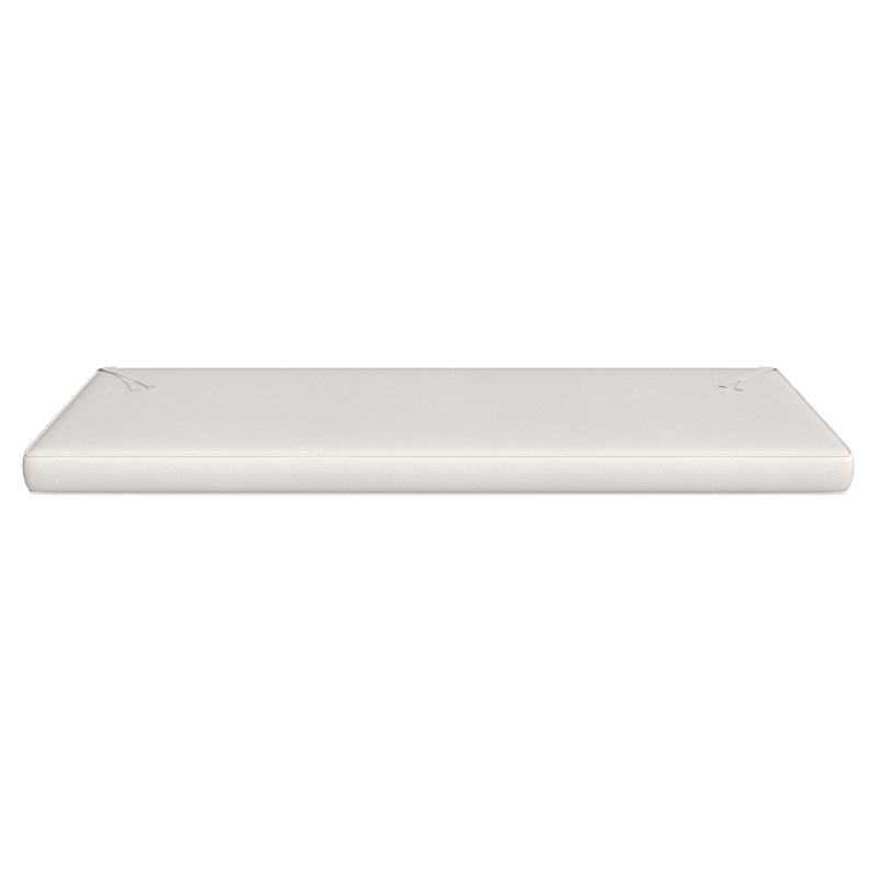Coussin de banc intérieur / extérieur Sunbrella®, 3 po d'épaisseur, 48 po x 18 po, Sunbrella® Canvas Natural