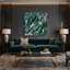 Art mural sur toile Biomorphic Abstraction 96-120488629