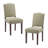 Upholstered Parsons Dining Chairs, Linen Side Chair-165713900