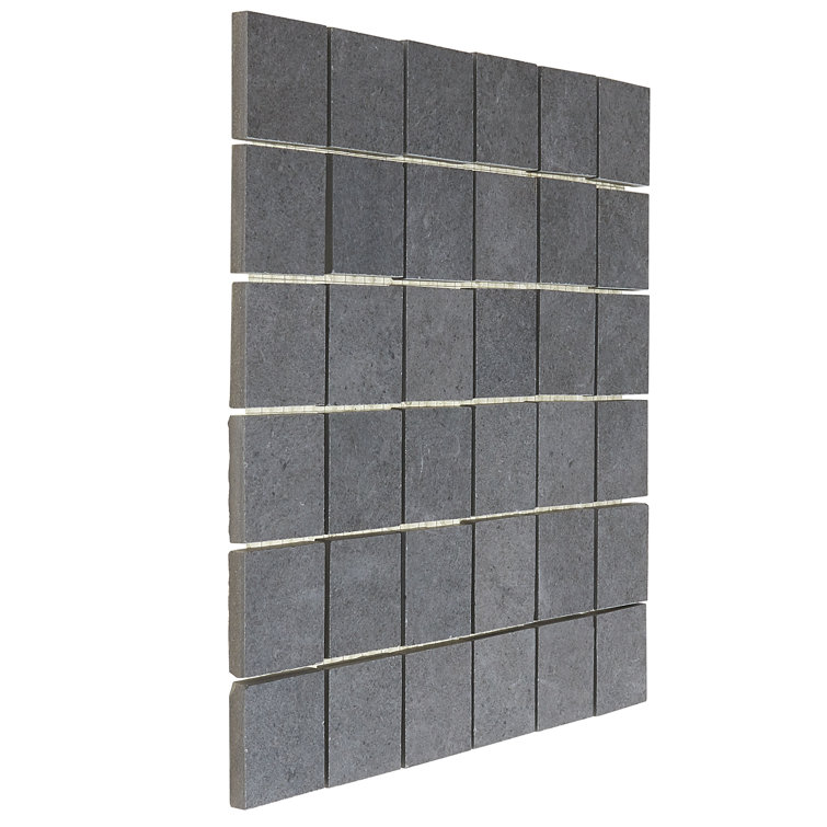 Haut Monde 2" x 2" Ceramic Grid Mosaic Tile
