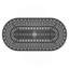 Oval Outdoor Dining Table Yes , 41.34 " W 81.89 " D