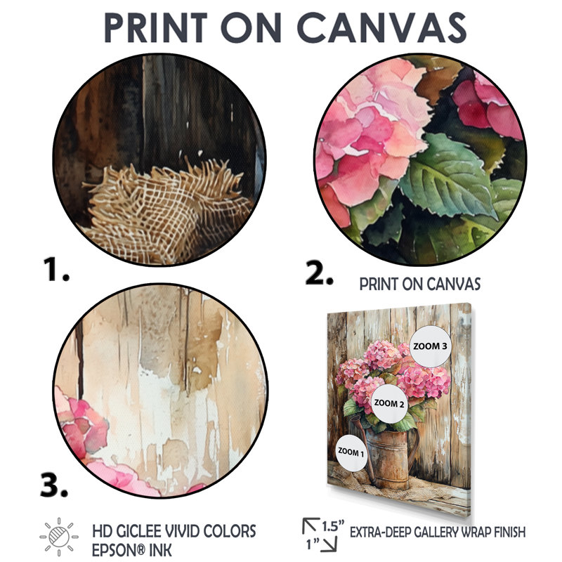Dontez - impression sur toile florale, H 40 po x l 30 po, Toile tendue, Ne s’applique pas
