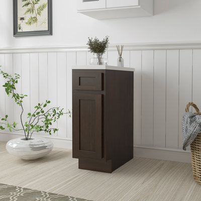 12'' Free-standing Single Bathroom Vanity Base Only