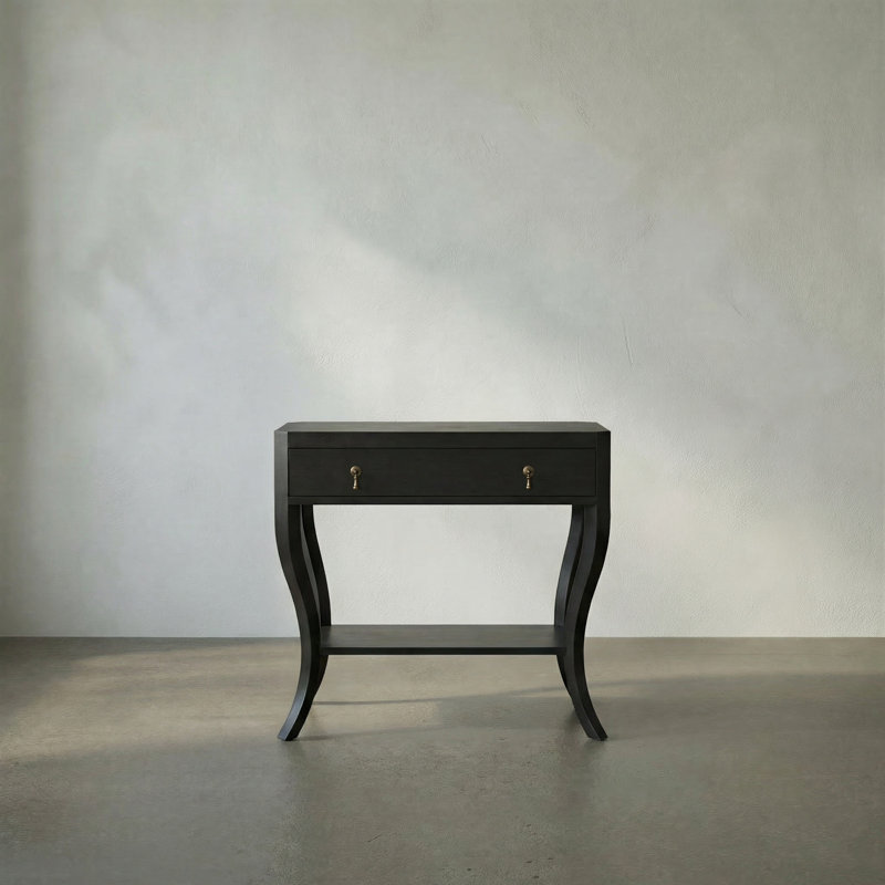 Weldon Solid Wood End Table, Pale
