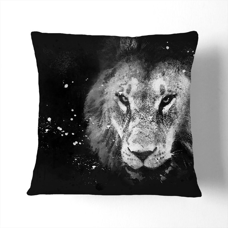 Square Cushion, White, 55cm H x 55cm W x 20cm D