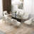 Elian Velvet Upholstered Dining Chair-373358579-351161697