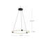 Luminaire suspendu géométrique unique à 1 lumière Bruni-88045291-88045290