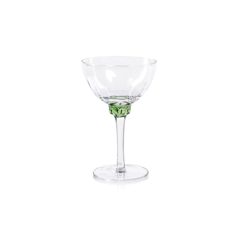 Priolo Martini / Cocktail Optic Glasses, Set of 4, Vert