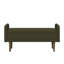 Tabouret de rangement en velours Teddy, avec espace de rangement, adapté aux appartements, salons et chambres-1410140418