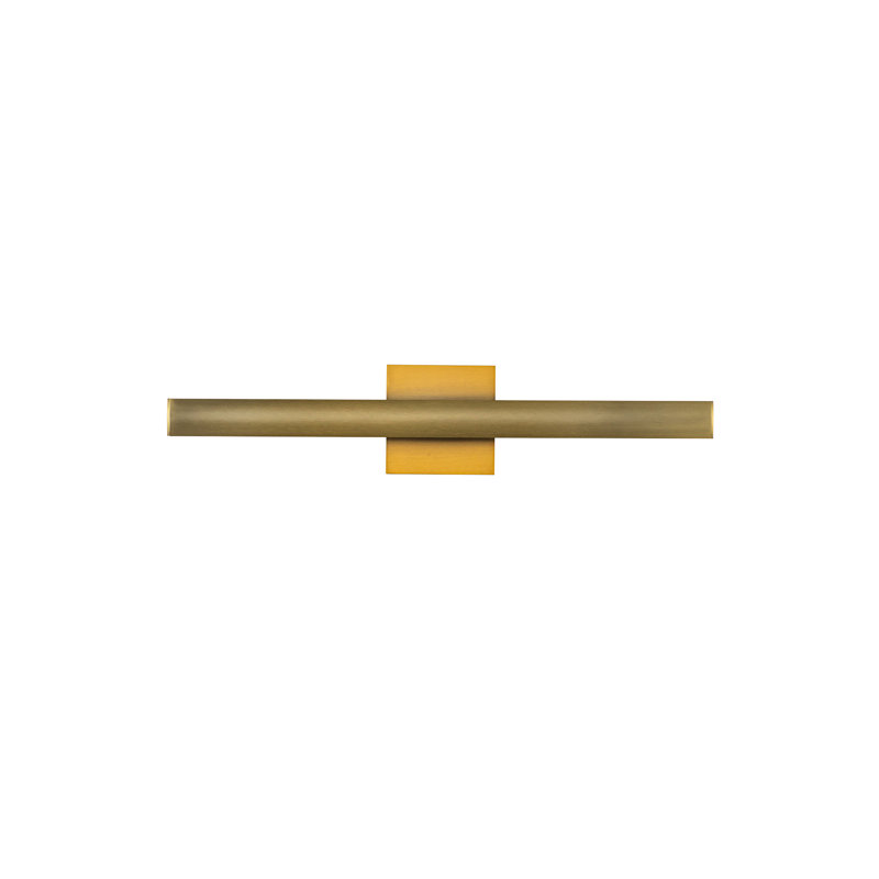 Vera 1 - Light LED Bath Bar, Brushed Gold