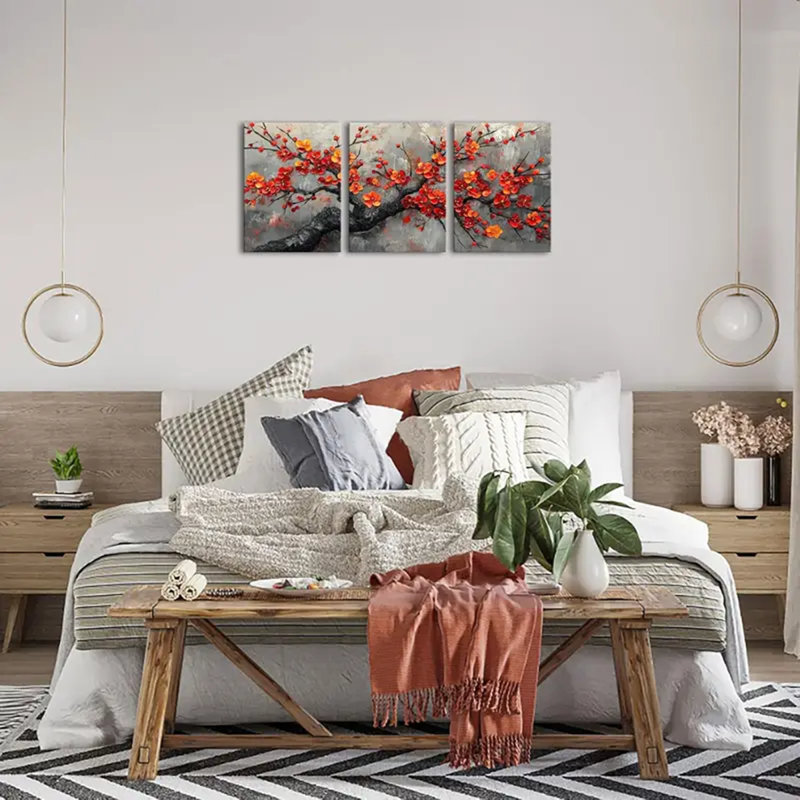 3 Piece Wrapped Canvas Print