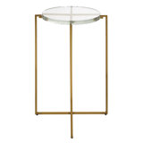 Glass End Table