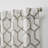 Nicole Miller Hexa Geometric Print Hidden Tab/Rod Pocket Top Light Filtering Curtain Panel Pair-40342352-63599099