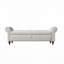 Upholstered 63" Bed Bench , Wooden Legs-2030093463