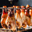 Pattes de poulet et support à oreilles pour barbecue