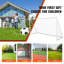 VEVOR Plastic Soccer with Carrying Case-93668987-93668986