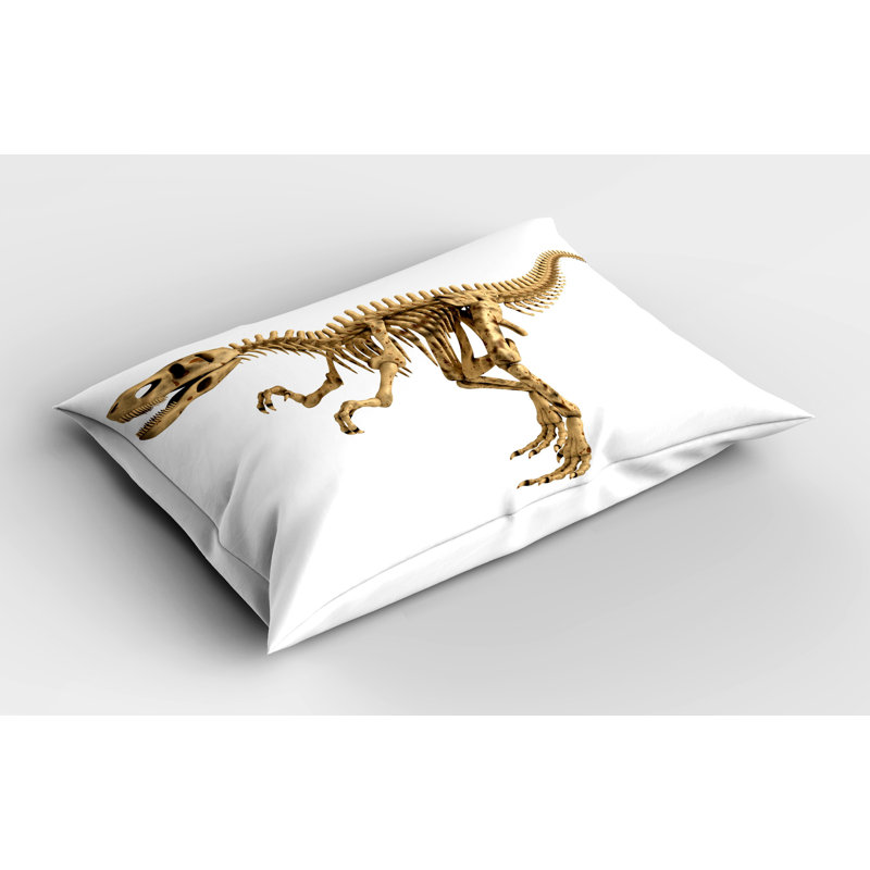 Ensemble de 2 taies décoratives Ambesonne Dinosaur, H 20 po x l 26 po