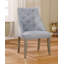 Chaise d'appoint rembourrée en flanelle Willow Creek
