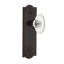 Meadows Plate with Oval Fluted Crystal Door Knob-1013678982-1013678978