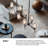Ana 8-Light Linear Chandelier w/ Faceted Heavy-Cut Diamond-Shaped Crystal Shades - Heritage Brass