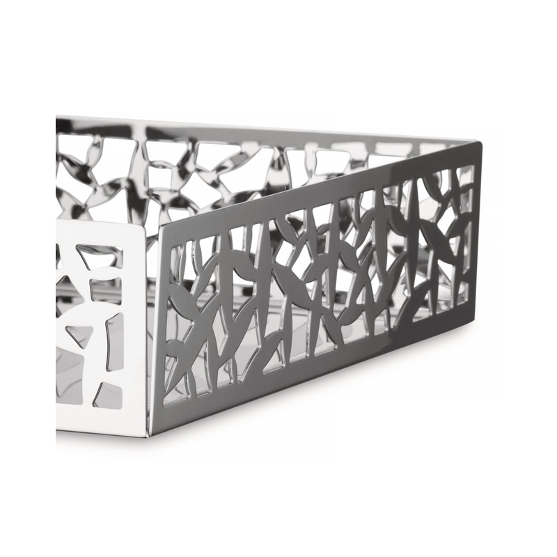 Cactus Design Stainless Steel Flat Napkin Holder