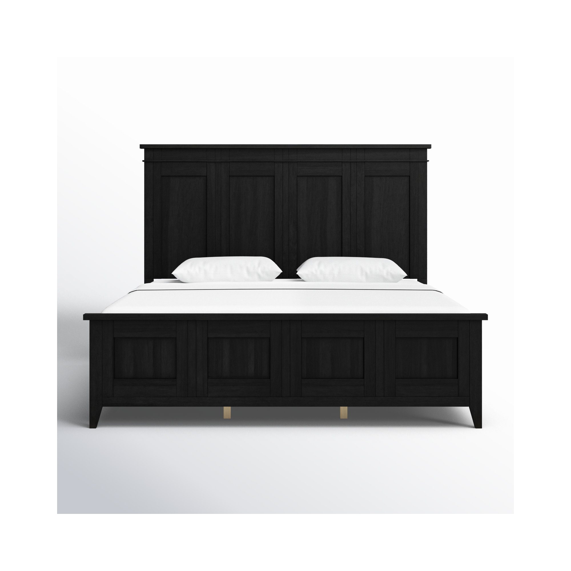 Mya Panel Bed, Black, King