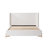 Abbey Wingback Queen Bed Ivory