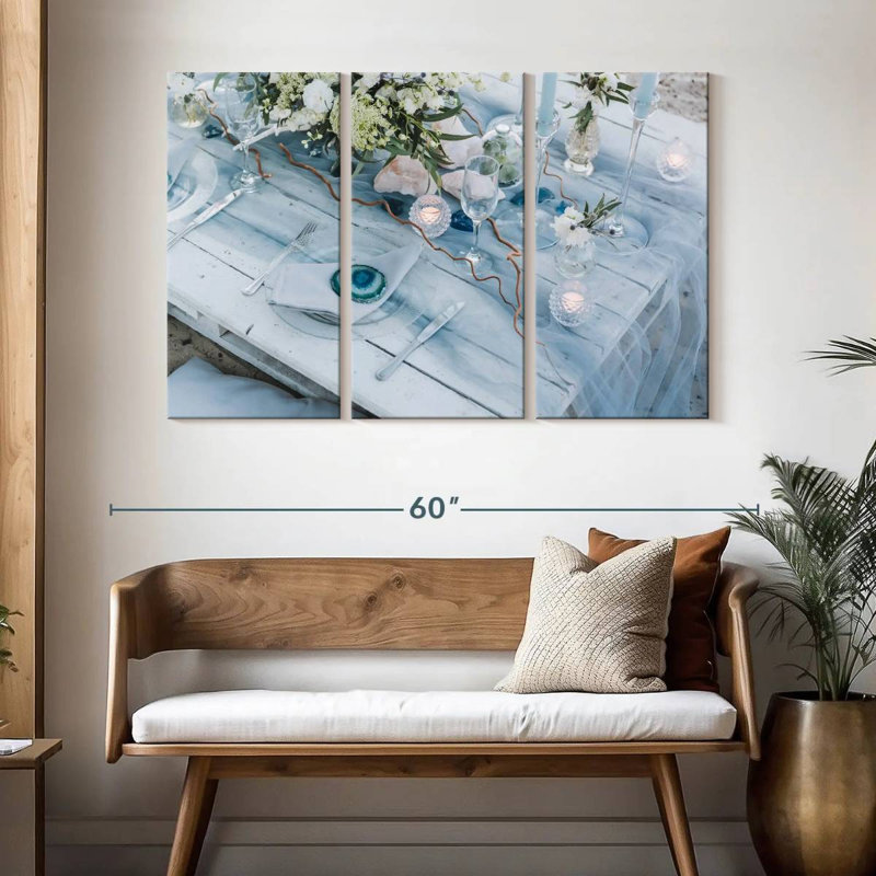 Senne Elegant Table Setup, 32" H x 50" W