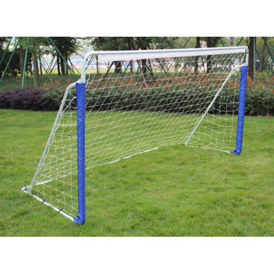 Soccer Goals, Portable 8 Ft. x 5 Ft. Soccer Goal Net for Kids Adults, Steel Frame