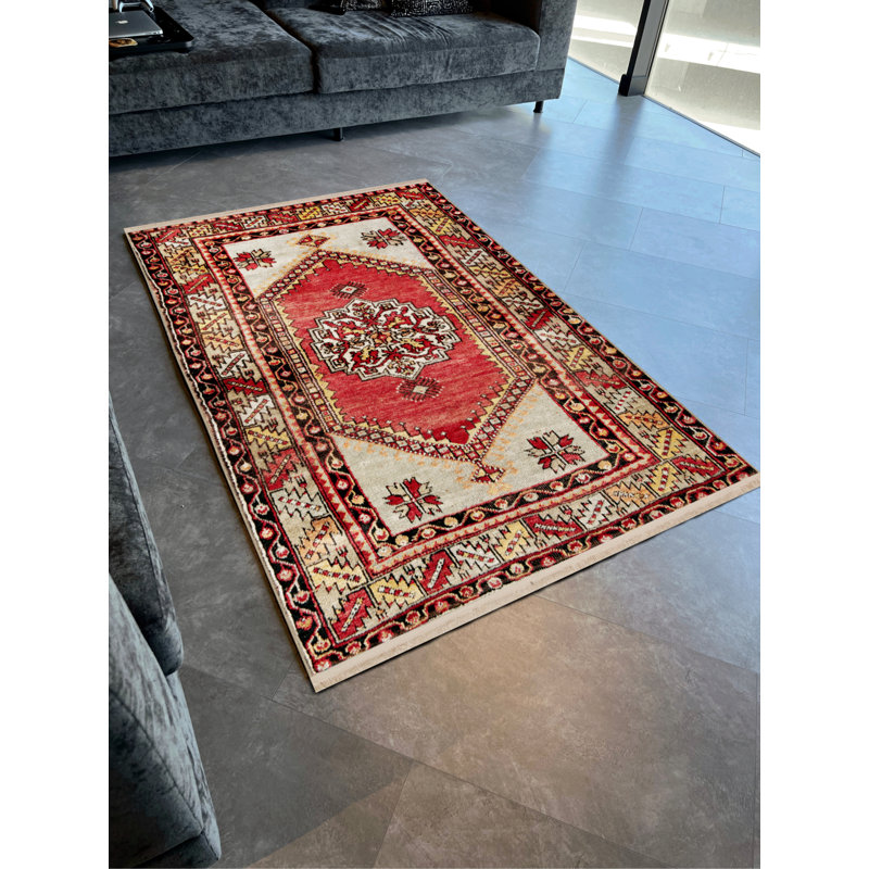 Tapis rectangulaire Vontae, Tapis de couloir 4 pi x 9 pi 11 po