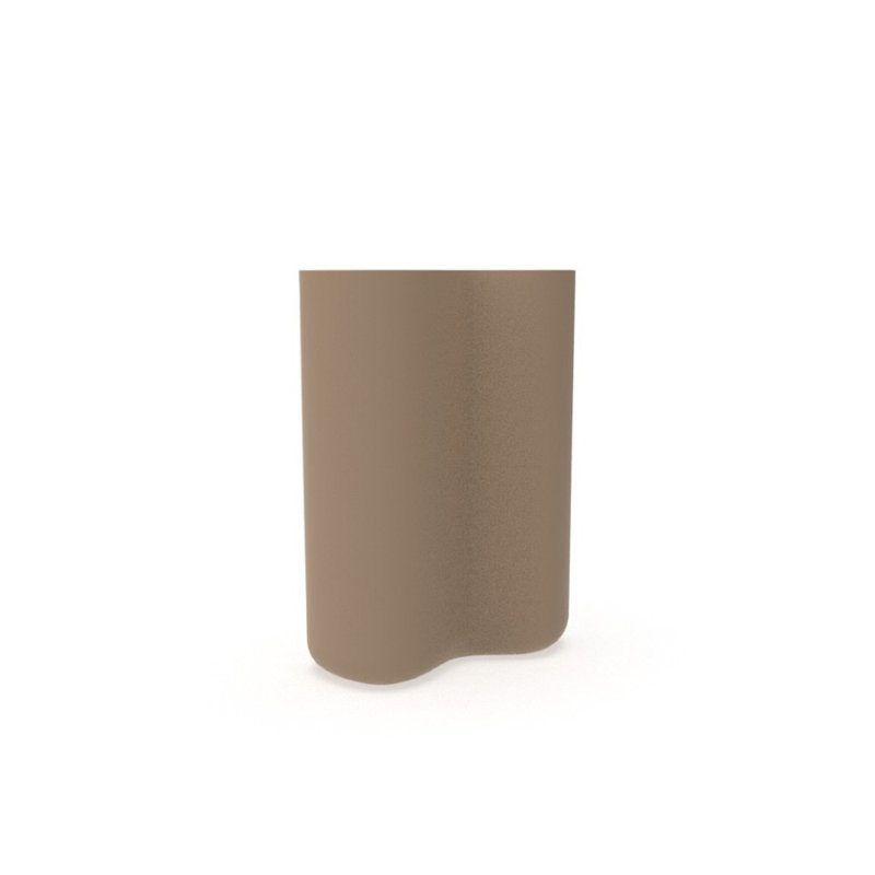 Milos Planter, 45.25" H x 27.25" W x 21.25" D, Camel