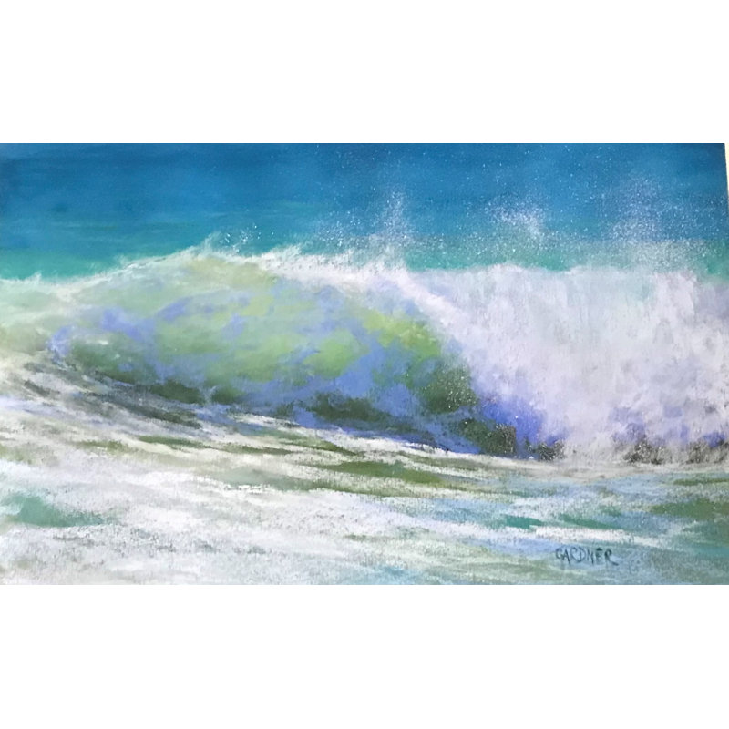 Summer's Splash Print, 17.25" H x 21.25" W x 0.875" D